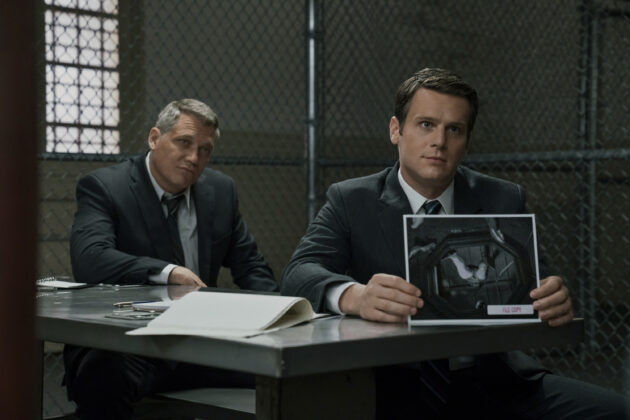 Photo Mindhunter, Jonathan Groff, Holt McCallany