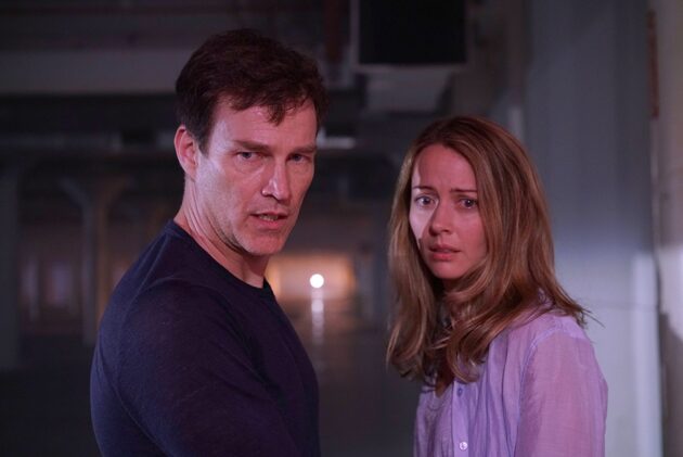 Photo Amy Acker, Stephen Moyer, The Gifted saison 1