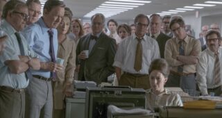 The Post : Photo Tom Hanks, Meryl Streep, Carrie Coon, Bradley Whitford