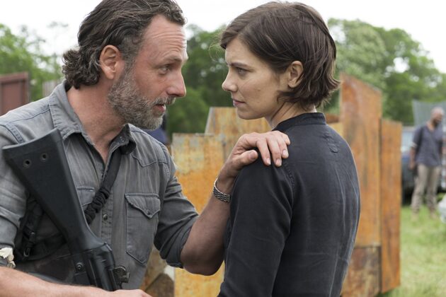Photo Andrew Lincoln, Lauren Cohan