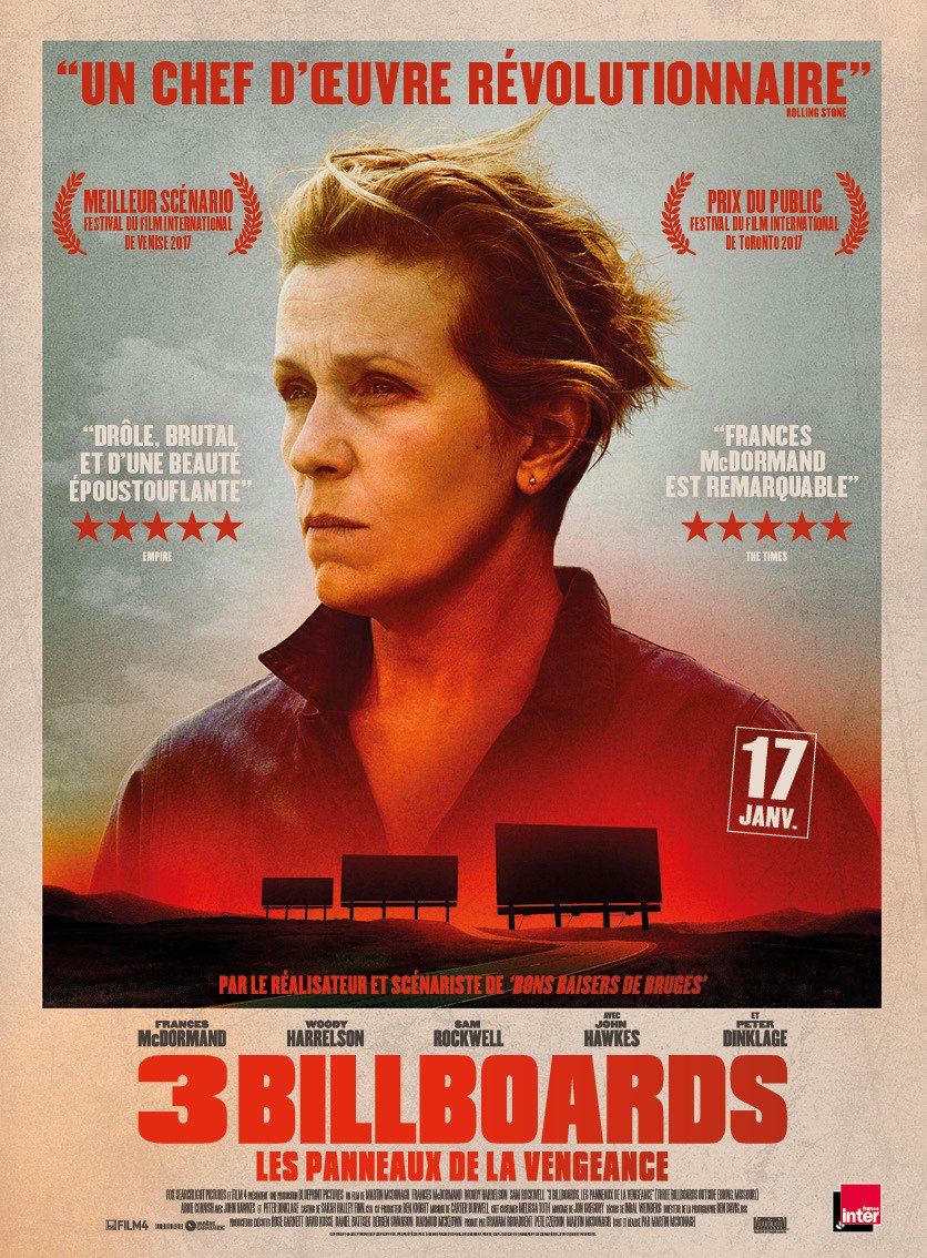 3 Billboards - Les panneaux de la vengeance