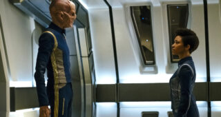 Doug Jones : Photo Star Trek : Discovery saison 1, Star Trek : Discovery, Sonequa Martin-Green