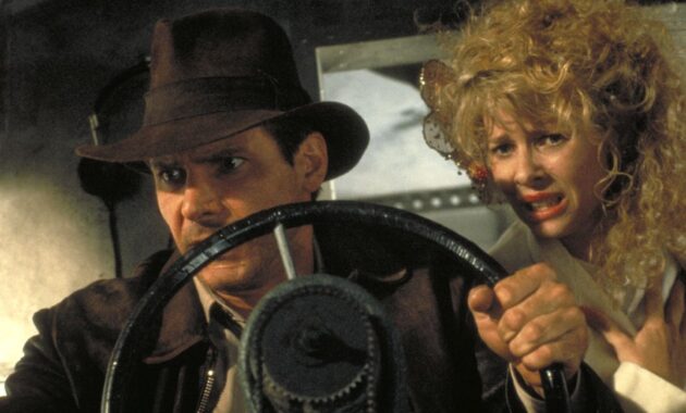 Indiana Jones et le Temple Maudit : Photo Harrison Ford, Kate Capshaw