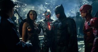 Justice League : Photo Gal Gadot, Ben Affleck, Ezra Miller, Ray Fisher, Zack Snyder's Justice League