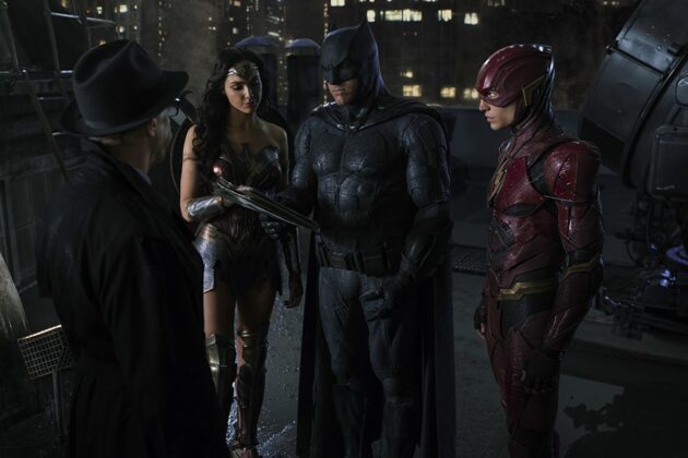 Photo Gal Gadot, Ezra Miller, Ben Affleck