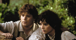 Le Seigneur des Anneaux : La Communauté de l'Anneau : Photo , Sean Astin, Elijah Wood