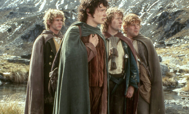 Le Seigneur des Anneaux : Le retour du roi : Photo Elijah Wood, Sean Astin, Dominic Monaghan