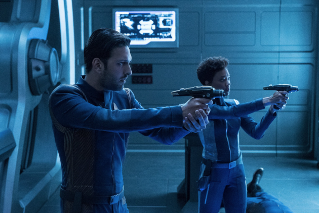 Photo Star Trek : Discovery, Sonequa Martin-Green, Shazad Latif