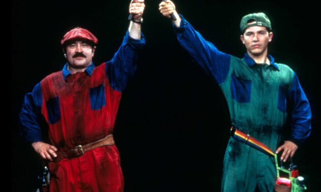 Photo Bob Hoskins et John Leguizamo