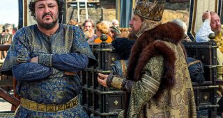 Vikings : Photo Ivan Kaye, Linus Roache