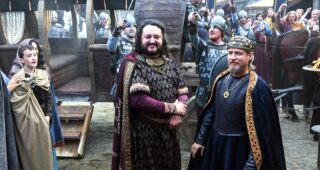Vikings : Photo Ivan Kaye, Linus Roache