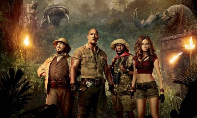 Jumanji : Bienvenue dans la jungle : Affiche française