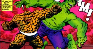 Les 4 Fantastiques et le Surfer d'argent : PHoto Chose - Hulk