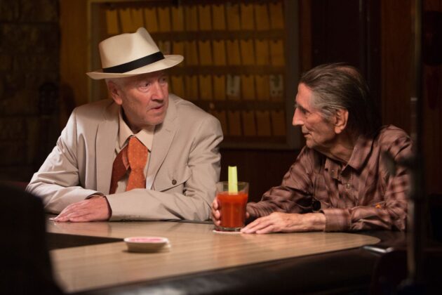 Photo Harry Dean Stanton, David Lynch