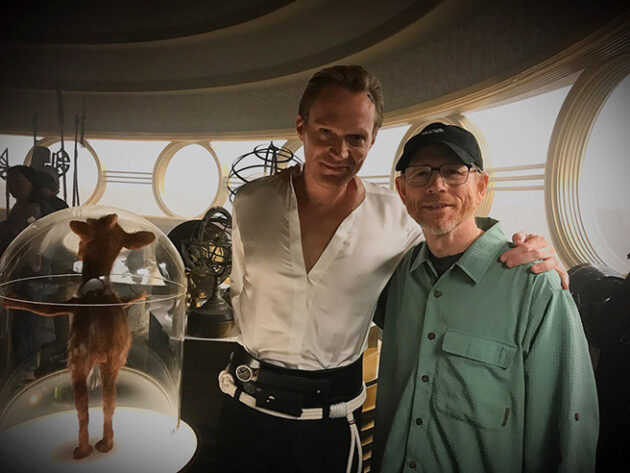 Photo Ron howard et Paul Bettany