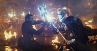 Star Wars : Les Derniers Jedi : Photo John Boyega, Gwendoline Christie