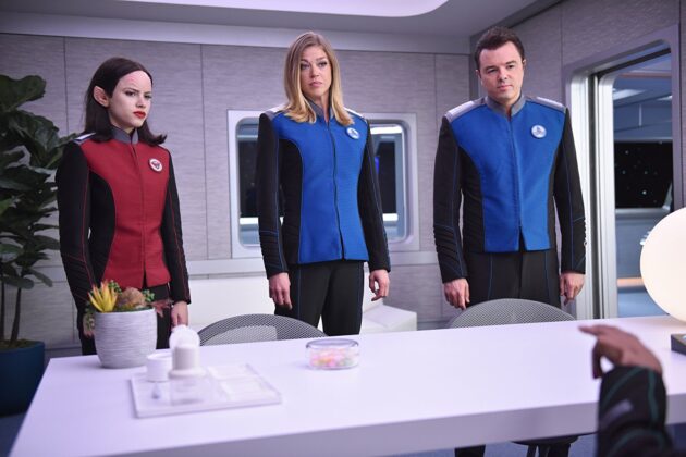 Photo Seth MacFarlane, Adrianne Palicki