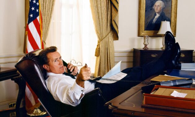 À la Maison-Blanche : Photo Martin Sheen