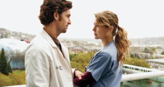 Ellen Pompeo : Photo Patrick Dempsey, Grey's Anatomy