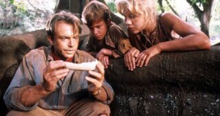 Jurassic Park : Photo Joseph Mazzello, Sam Neill, Ariana Richards