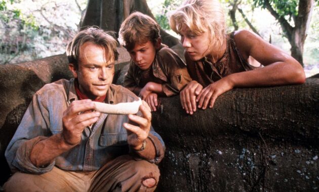 Jurassic Park : Photo Joseph Mazzello, Sam Neill, Ariana Richards