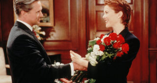 Le Président et Miss Wade : Photo Annette Bening, Michael Douglas