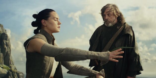 Photo Daisy Ridley, Mark Hamill