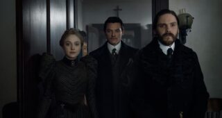 The Alienist saison 1 : Photo Daniel Brühl, Luke Evans, Dakota Fanning