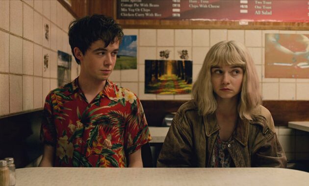 The End Of The Fucking World : Photo Alex Lawther, Jessica Barden