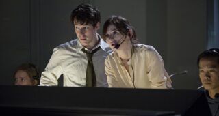 The Newsroom : Photo Emily Mortimer, John Gallagher Jr.
