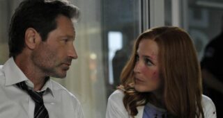X-Files saison 11 : Photo David Duchovny, Gillian Anderson
