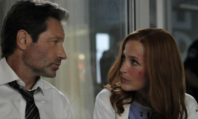 X-Files saison 11 : Photo David Duchovny, Gillian Anderson