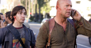 Die Hard 4 : Retour en enfer : Photo Bruce Willis, Justin Long
