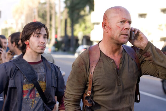 Photo Bruce Willis, Justin Long