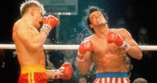 Dolph Lundgren : Photo Sylvester Stallone, Rocky IV