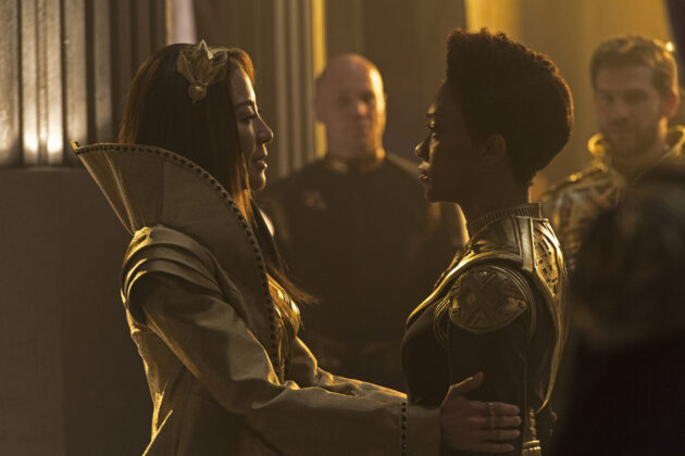 Photo Sonequa Martin-Green, Michelle Yeoh