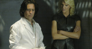 Battlestar Galactica : Photo James Callis, Tricia Helfer