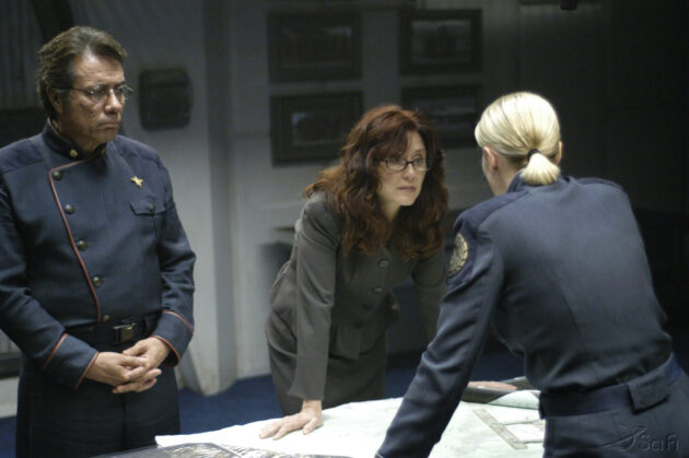 Photo Mary McDonnell, Edward James Olmos