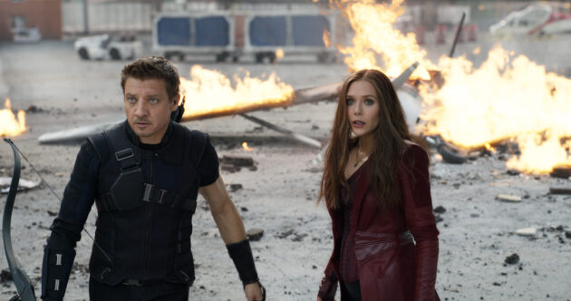Photo Elizabeth Olsen, Jeremy Renner