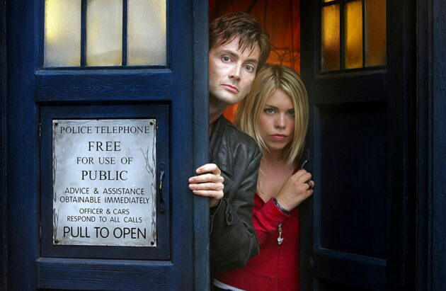 Photo Billie Piper, David Tennant