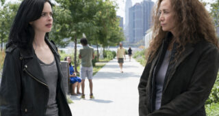 Jessica Jones Saison 2 : Photo Janet McTeer, Krysten Ritter