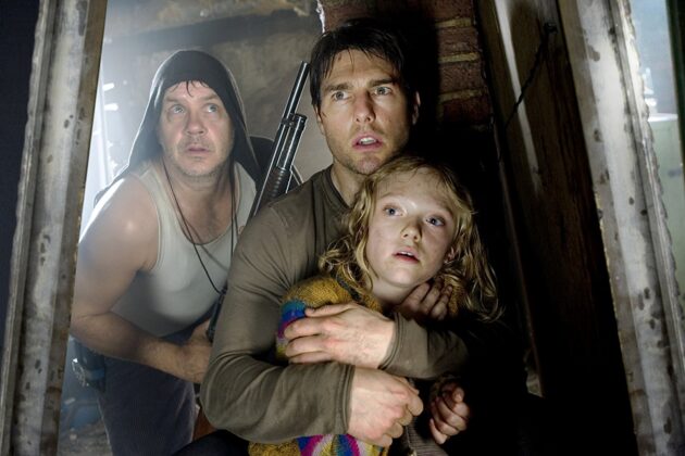Photo Tom Cruise, Tim Robbins, Dakota Fanning
