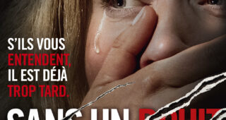 Sans un bruit : Affiche française