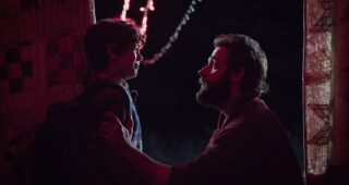 Sans un bruit : Photo John Krasinski, Noah Jupe