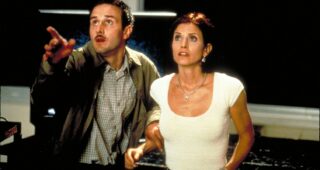 Scream 2 : Photo Courteney Cox, David Arquette