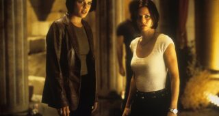 Scream 2 : Photo Neve Campbell, Courteney Cox