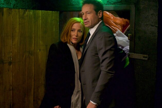 Photo Gillian Anderson, David Duchovny, X-Files saison 11