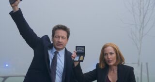X-Files : Photo Gillian Anderson, David Duchovny