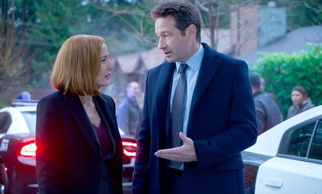 X-Files : Photo Gillian Anderson, David Duchovny, X-Files saison 11