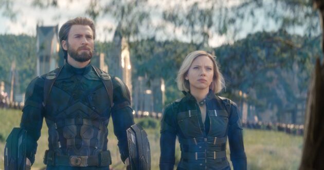 Photo Chris Evans, Scarlett Johansson